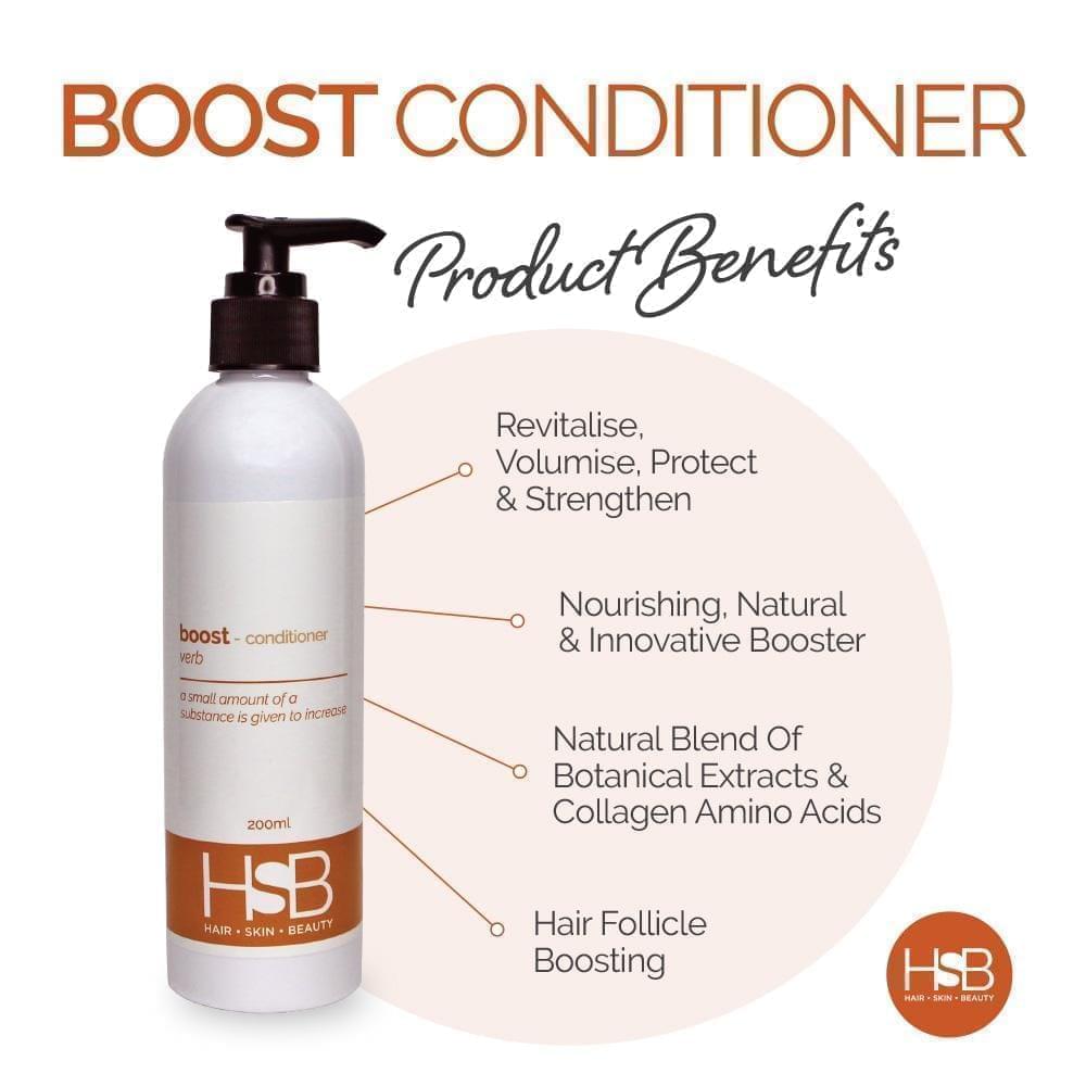 Hair Conditioner Boost for Thinning Hair 200ml | HSB Labs - HSB Labs