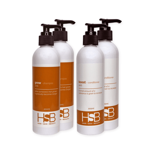Hair Growth Shampoo and Conditioner Value Bundle for Hair Loss & Thinning Hair - HSB Labs